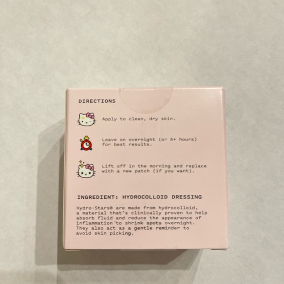 hello kitty pink starface compact pimple patch - Picture 2 of 2